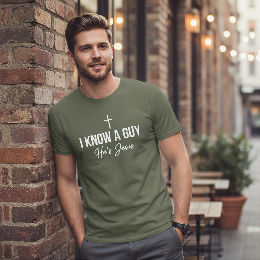 I Know a Guy He's Jesus Faith T-Shirt