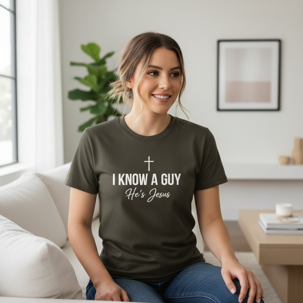 I Know a Guy He's Jesus Faith T-Shirt