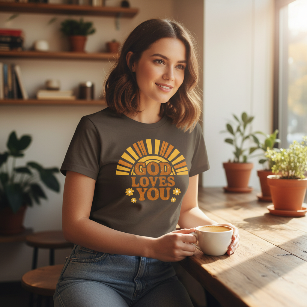 God Loves You Faith T-Shirt