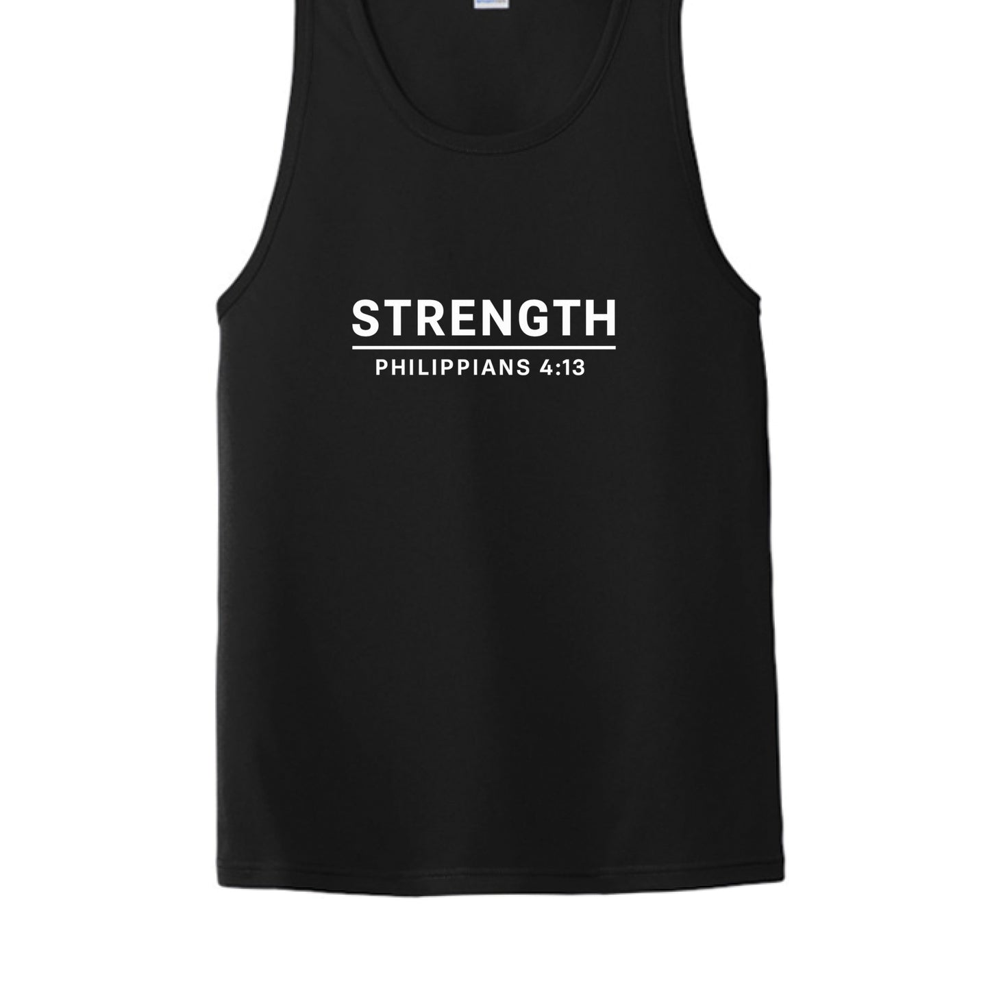Strength Philippians 4:13-Faith Tank Top Salvation FaithWear Apparel