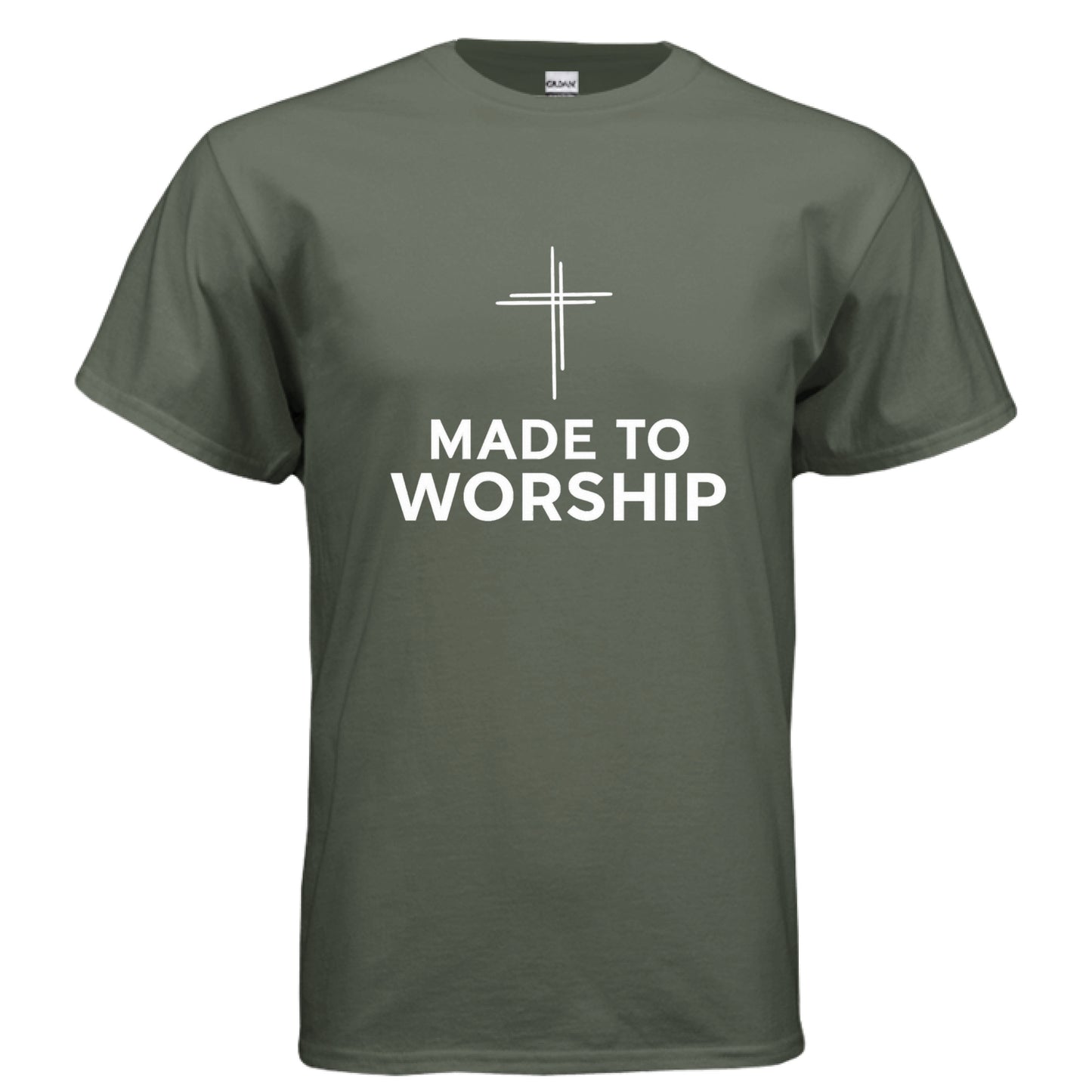 Made to Worship MILITARY GREEN Salvation FaithWear