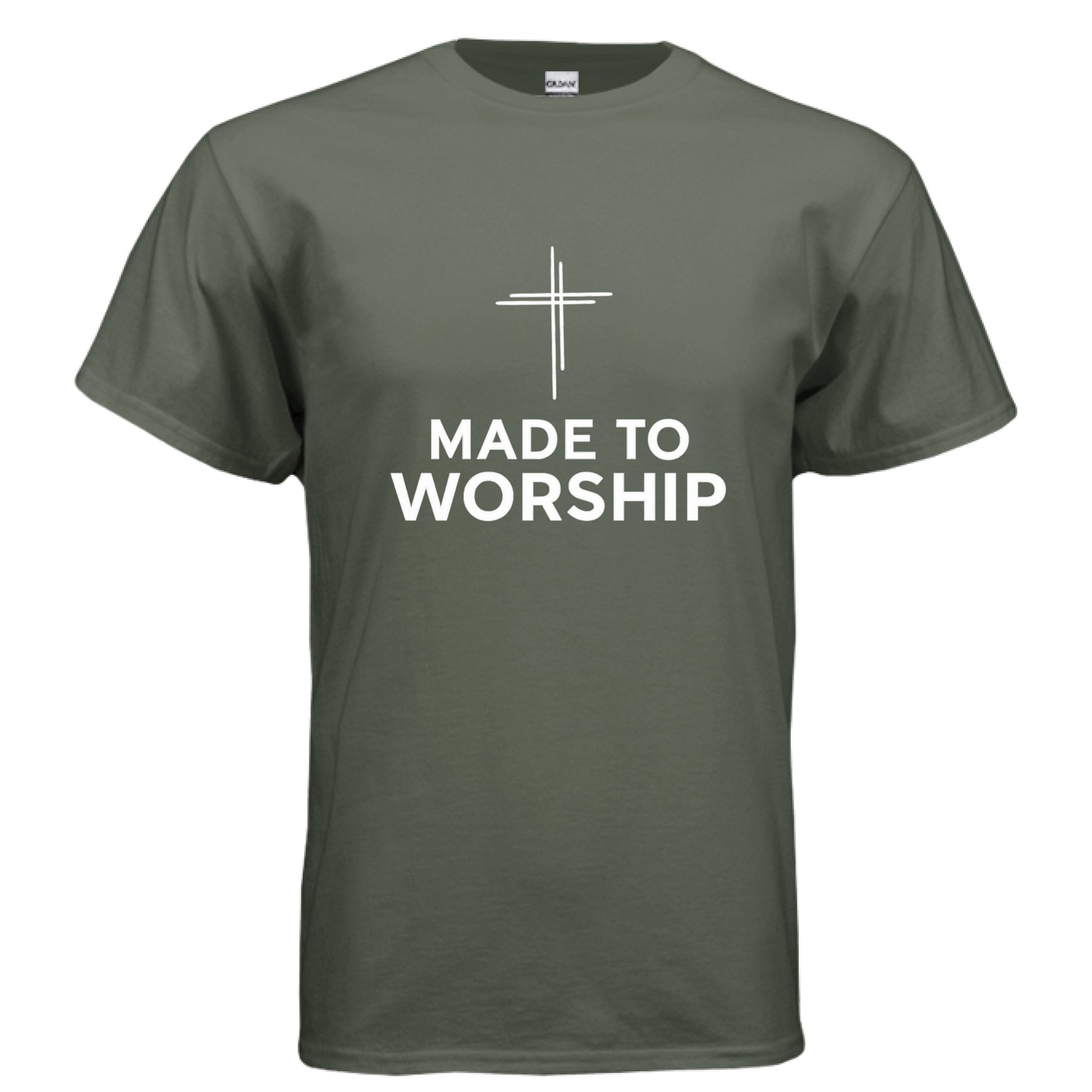Made to Worship MILITARY GREEN Salvation FaithWear
