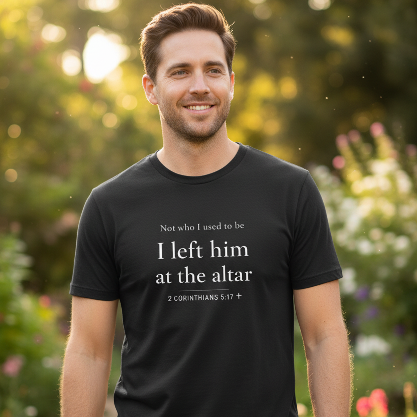 Not who i used to be Salvation FaithWear