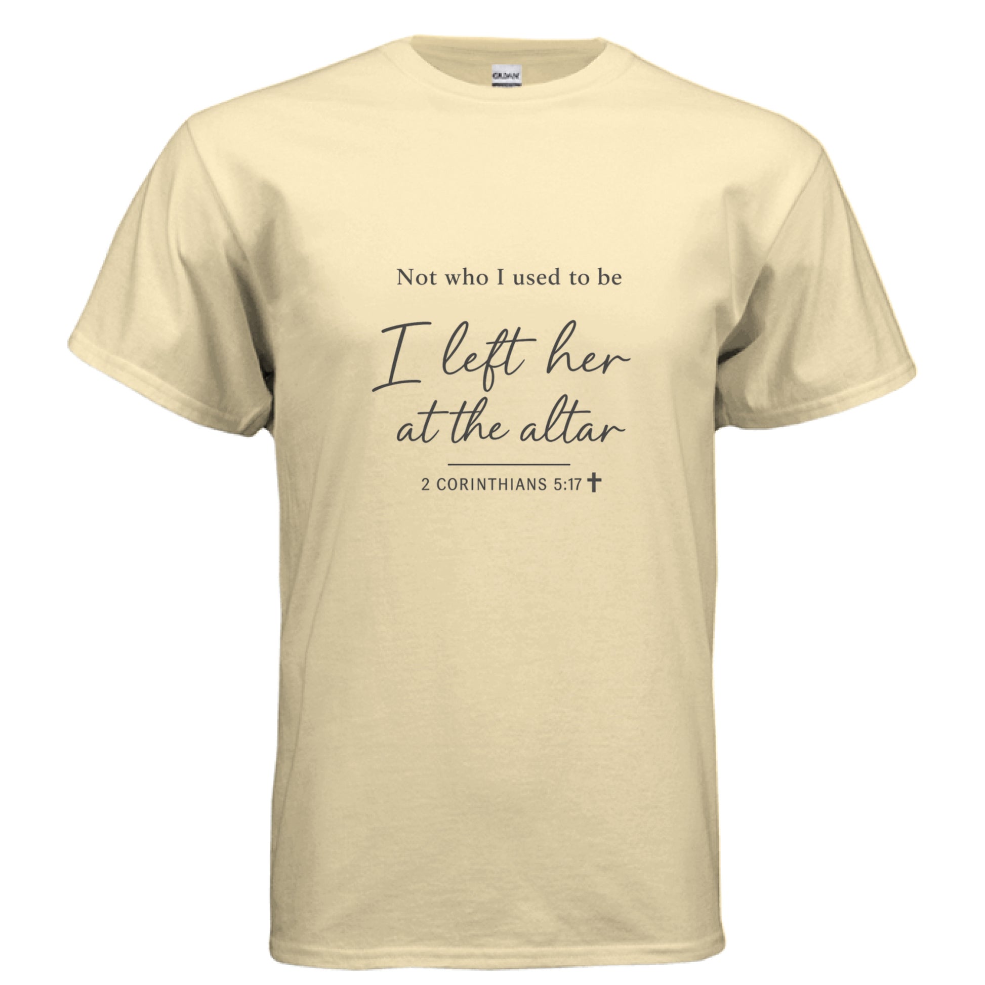 Not who i used to be2 YELLOW HAZE Salvation FaithWear