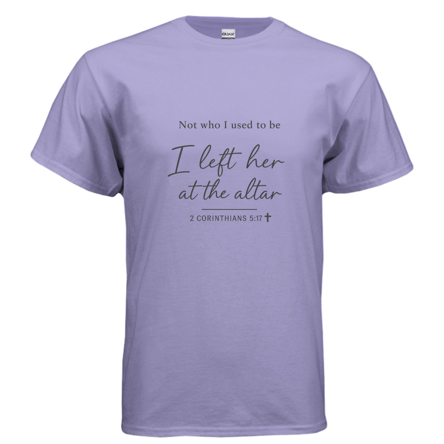 Not who i used to be2 VIOLET Salvation FaithWear