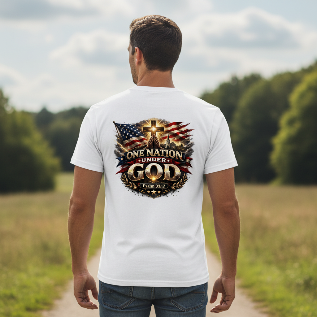 One Nation Under God Patriot T-Shirt