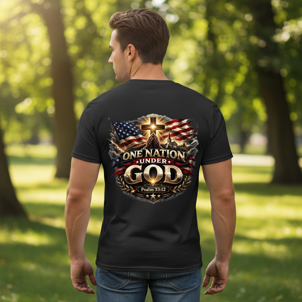 One Nation Under God Patriot T-Shirt