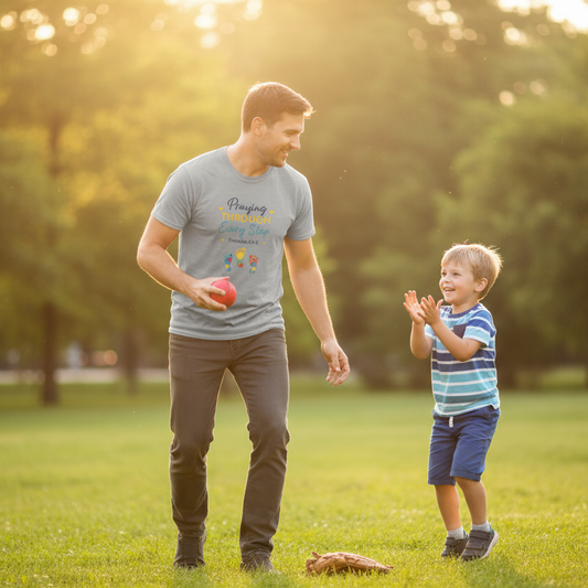 Pray Through Every Step Proverbs 3:5-6 Faith T-Shirt (Autism Acceptance)