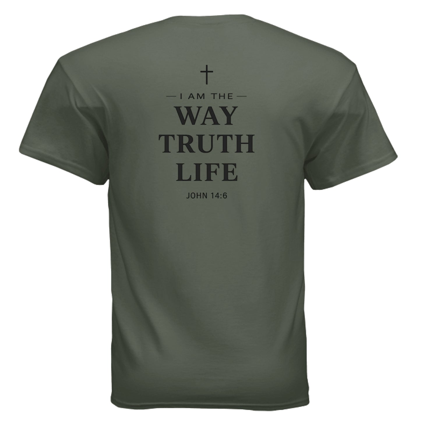 MILITARY GREEN - BACK