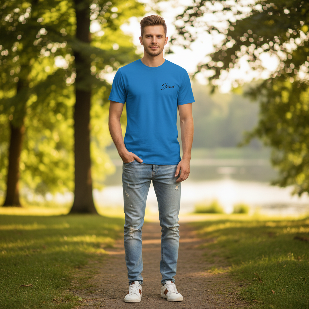 Jesus I am the Way Truth Life John 14:6 Faith T-Shirt