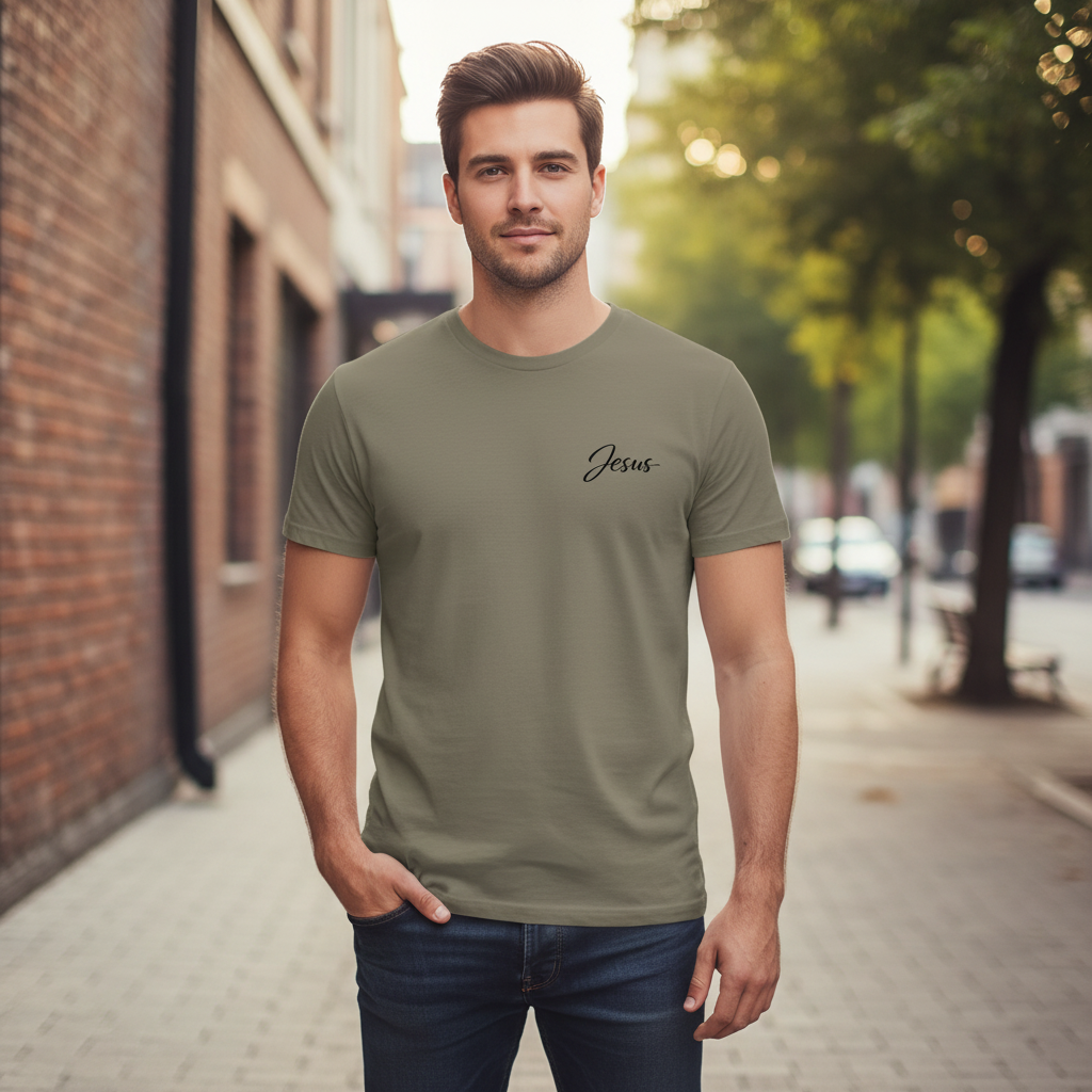 Jesus I am the Way Truth Life John 14:6 Faith T-Shirt