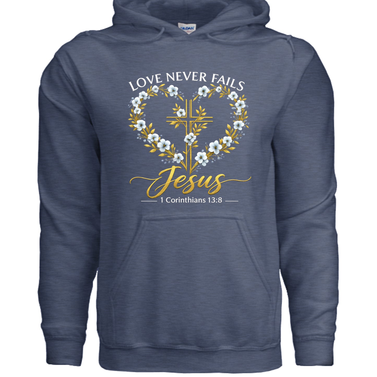 Heather Sport Dark Navy - FRONT