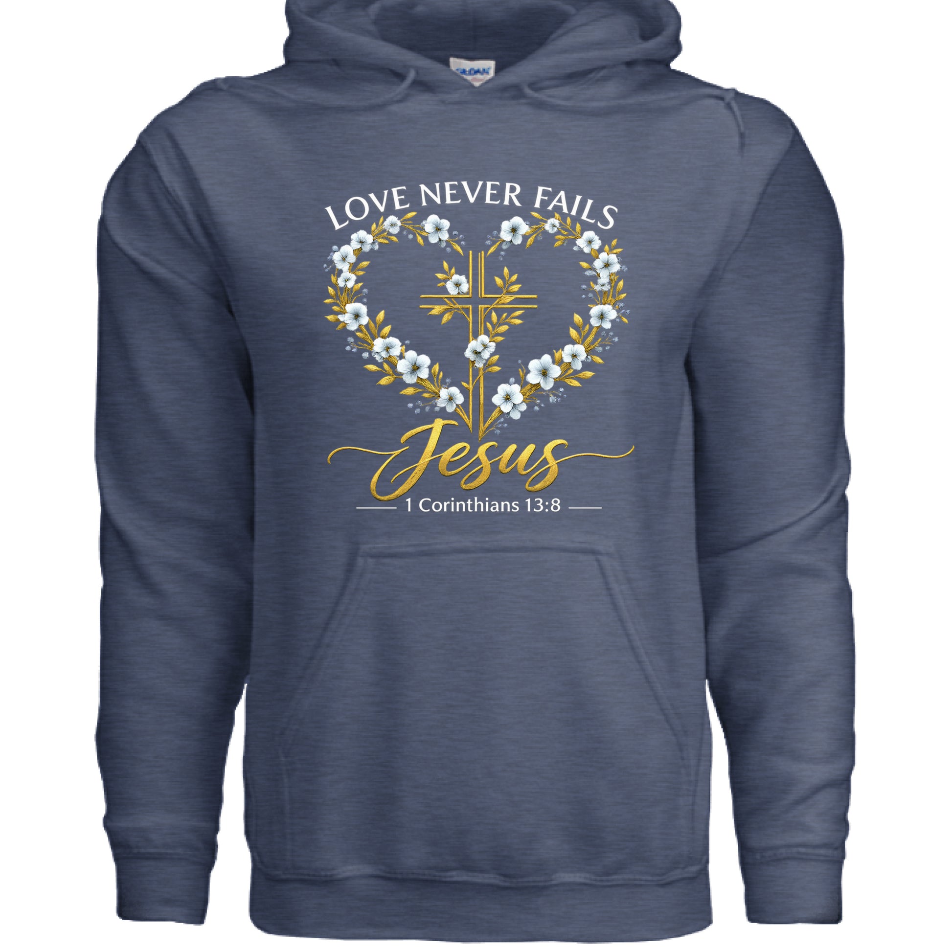 Heather Sport Dark Navy - FRONT