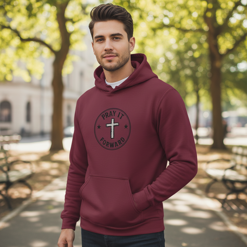 Pray it Forward  Faith Hoodie