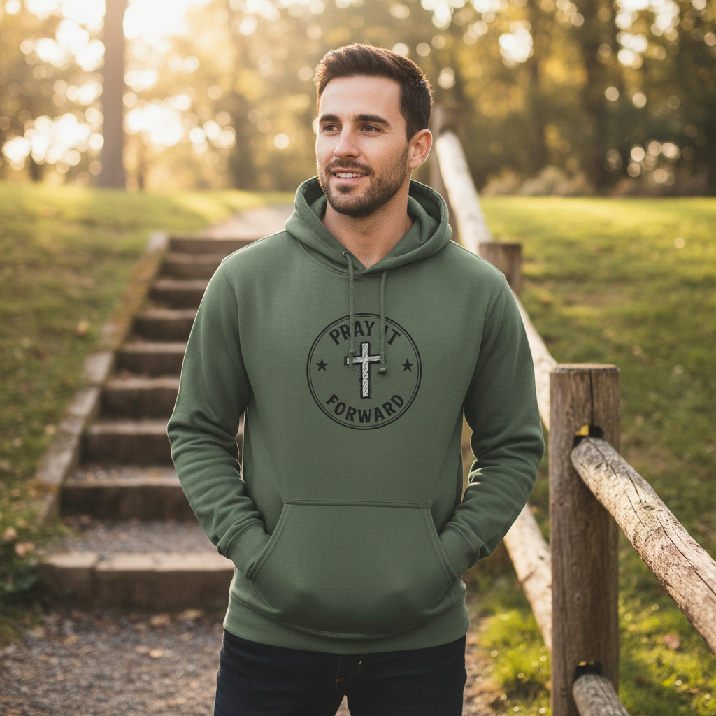 Pray it Forward  Faith Hoodie