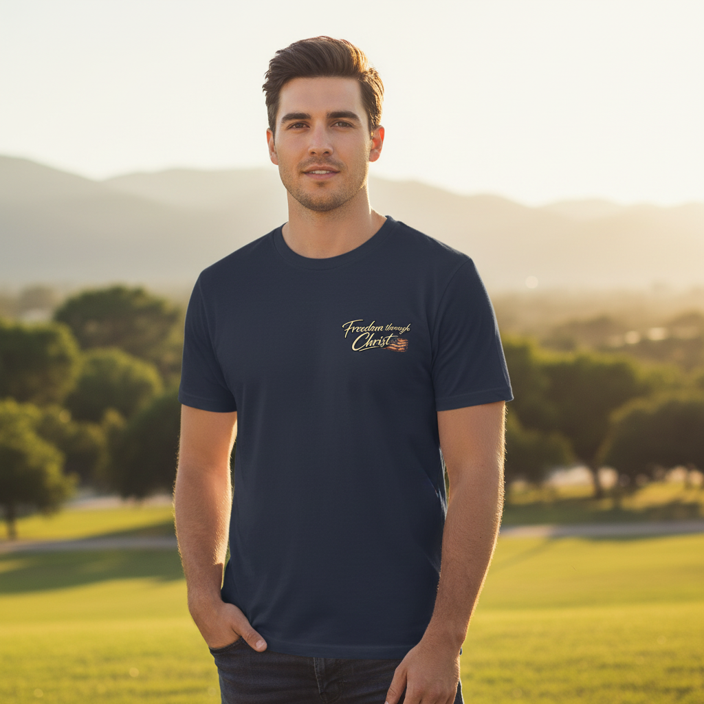 Freedom Through Christ Patriot T-Shirt