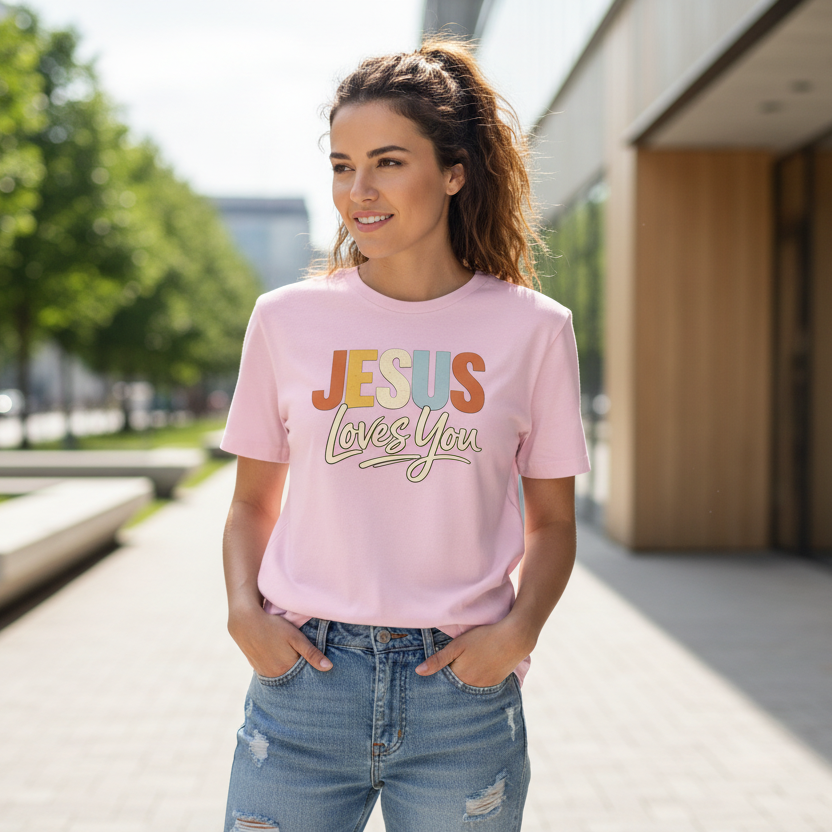 Jesus Loves You Faith T-Shirt