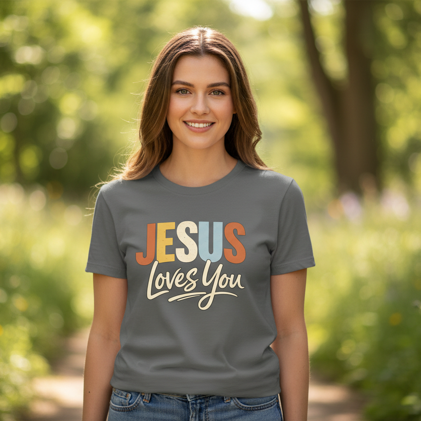 Jesus Loves You Faith T-Shirt