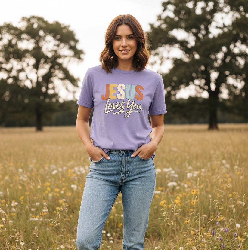 Jesus Loves You Faith T-Shirt
