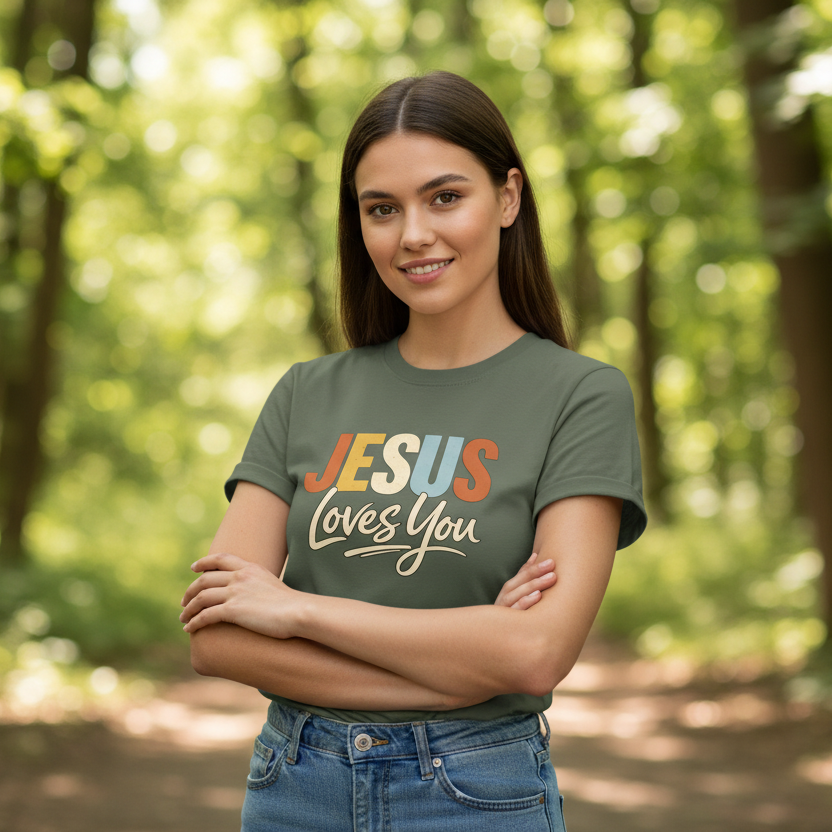 Jesus Loves You Faith T-Shirt