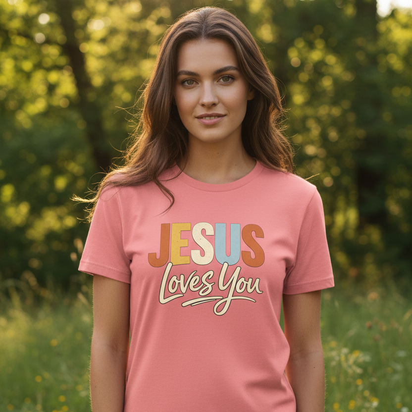 Jesus Loves You Faith T-Shirt