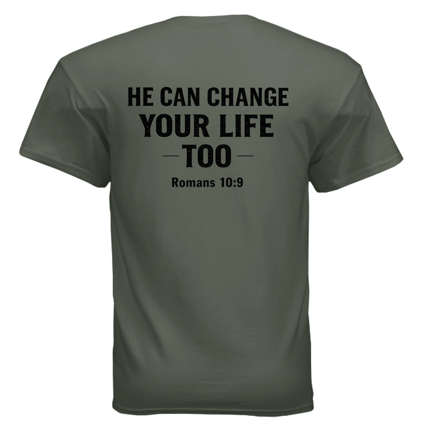 MILITARY GREEN - BACK