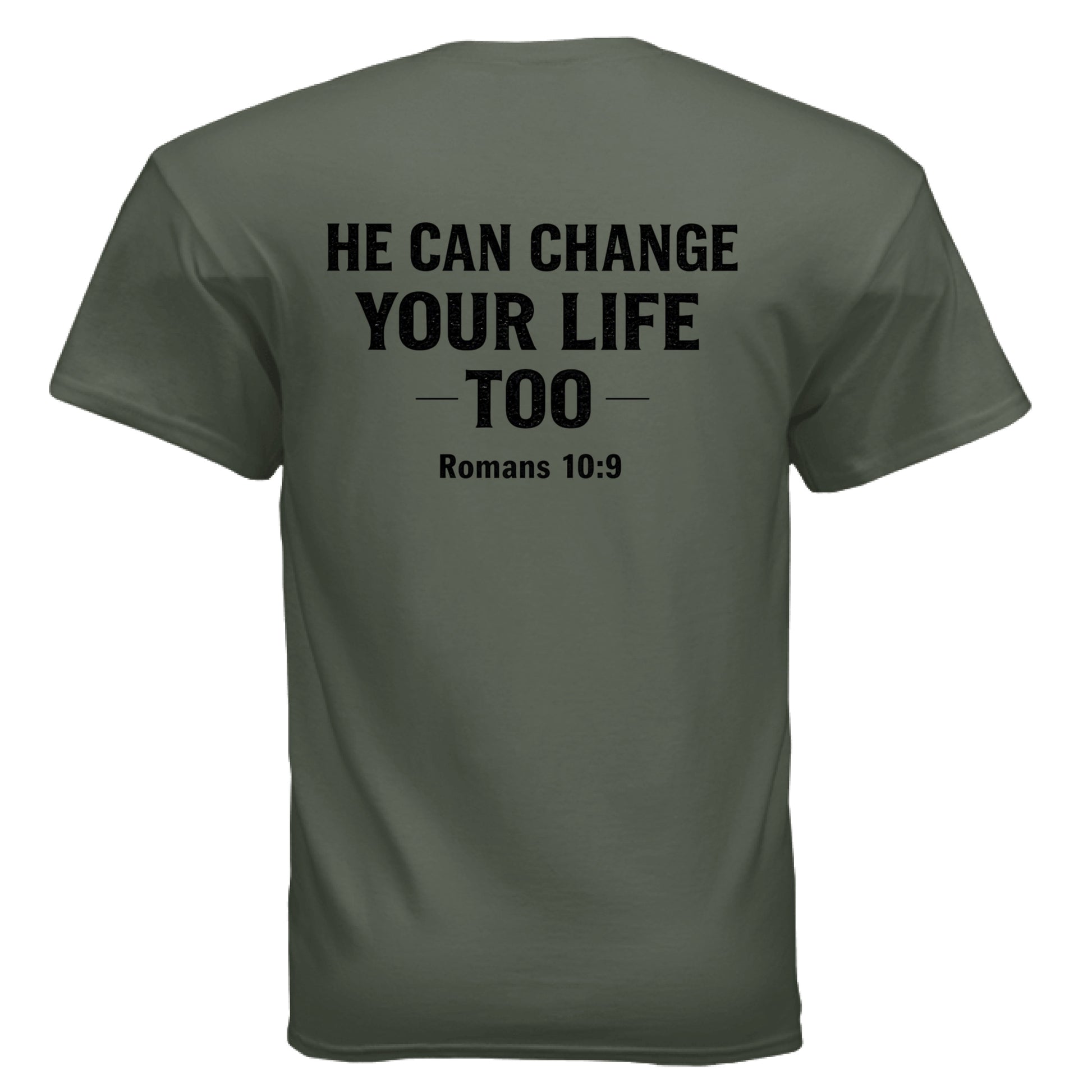 MILITARY GREEN - BACK