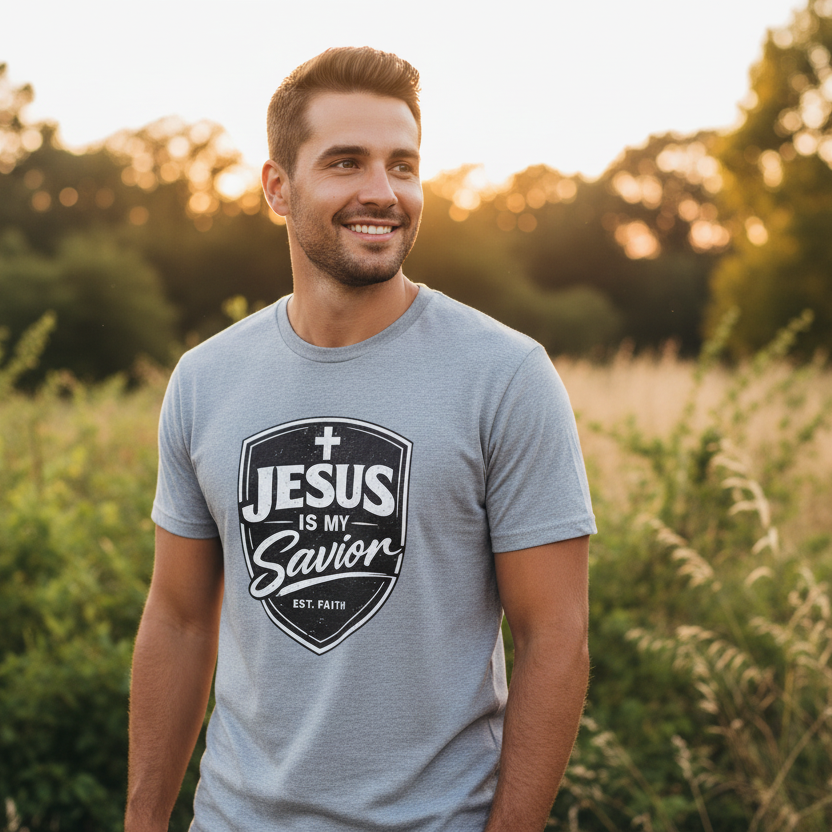 Jesus is my Savior Faith T-Shirt
