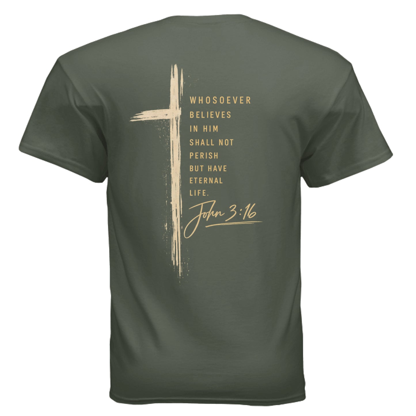 MILITARY GREEN - BACK