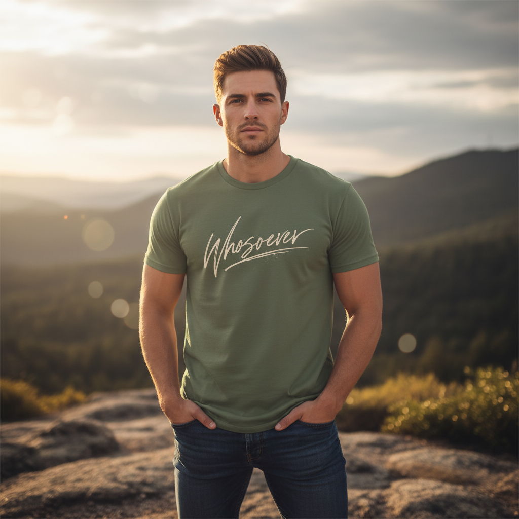 Whosoever John 3:16 Faith T-Shirt
