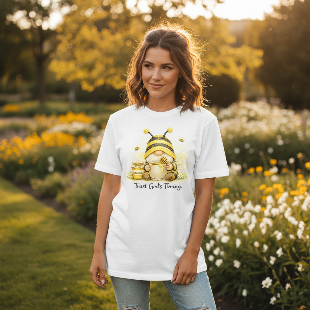 Trust Gods Timing Faith T-Shirt