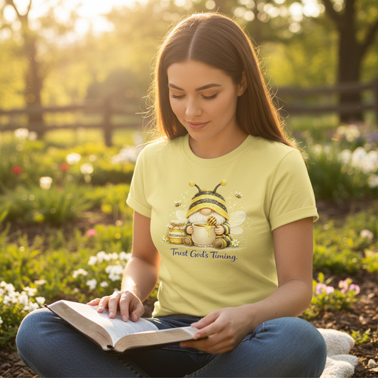 Trust Gods Timing Faith T-Shirt