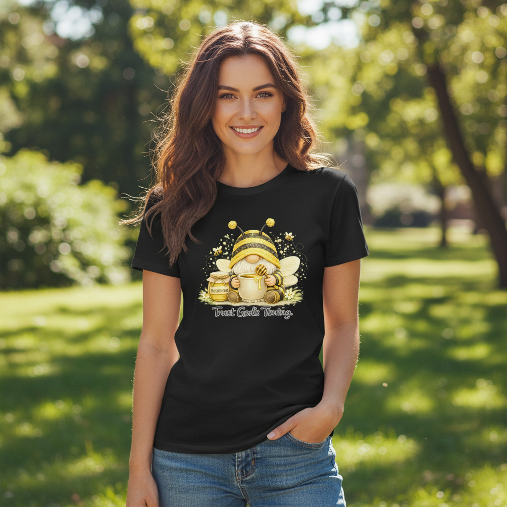 Trust Gods Timing Faith T-Shirt