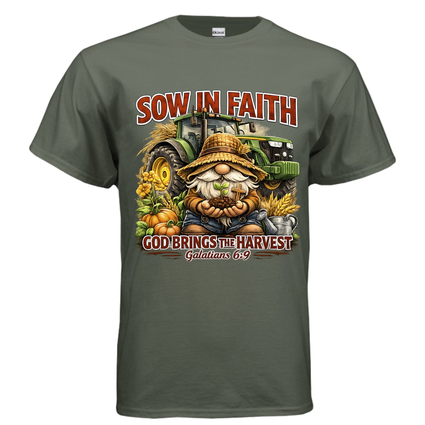 MILITARY GREEN - FRONT