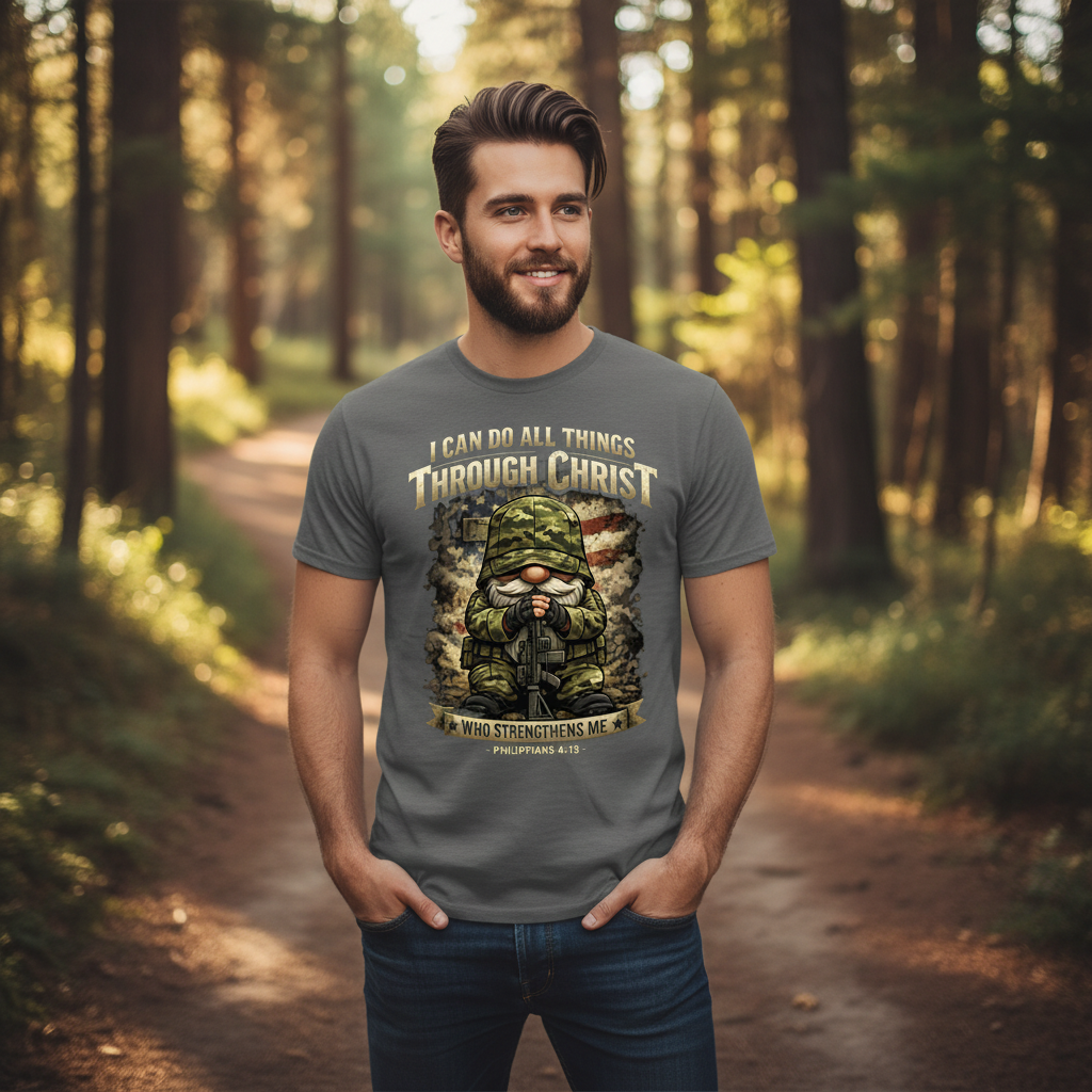I can do all things through Christ Philippians 4:13 Faith T-Shirt