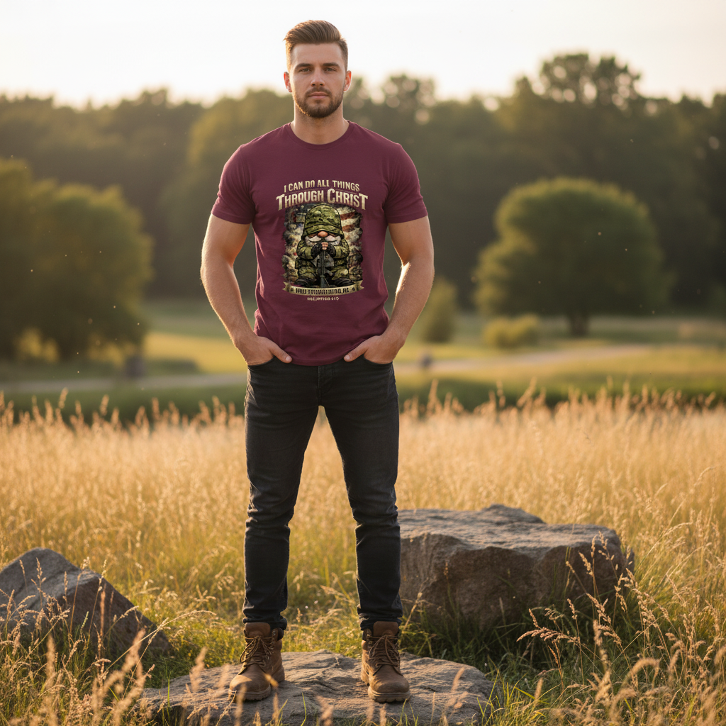I can do all things through Christ Philippians 4:13 Faith T-Shirt