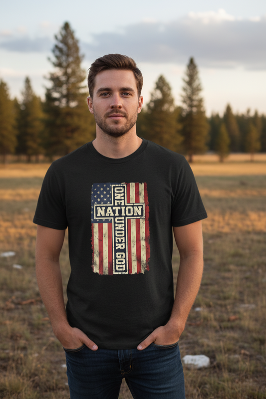 One Nation Under God Patriot T-Shirt