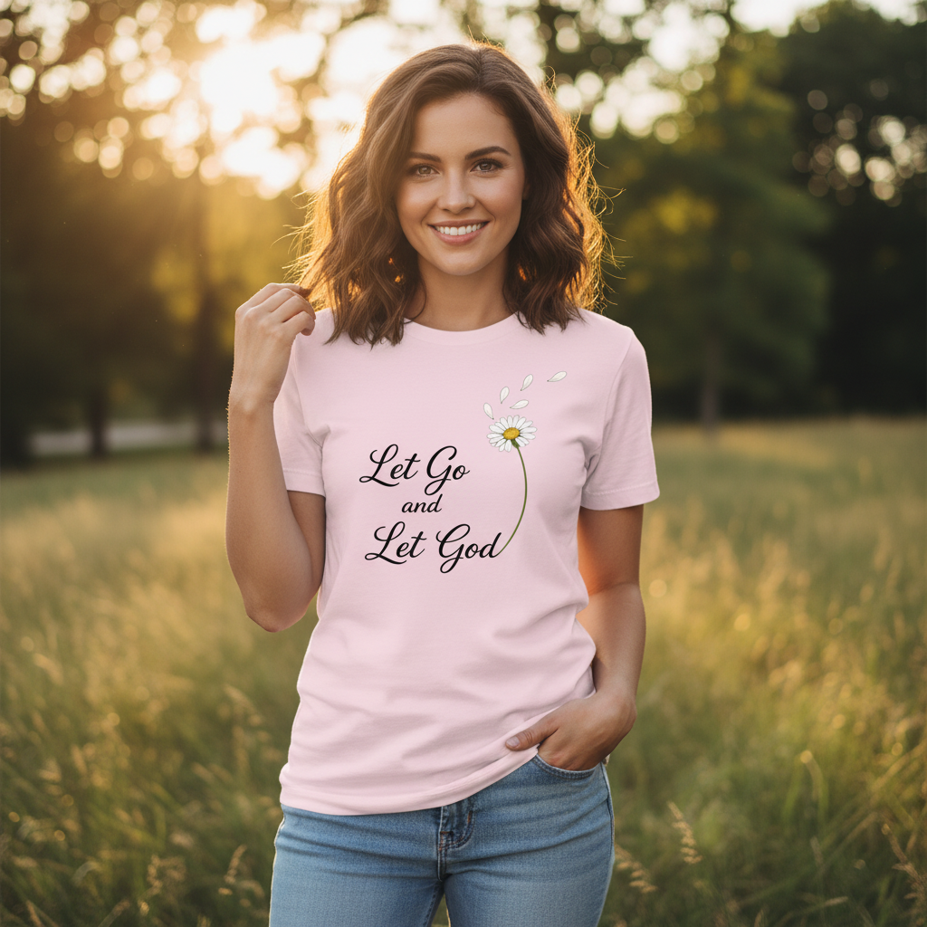 Let Go and Let God Faith T-Shirt