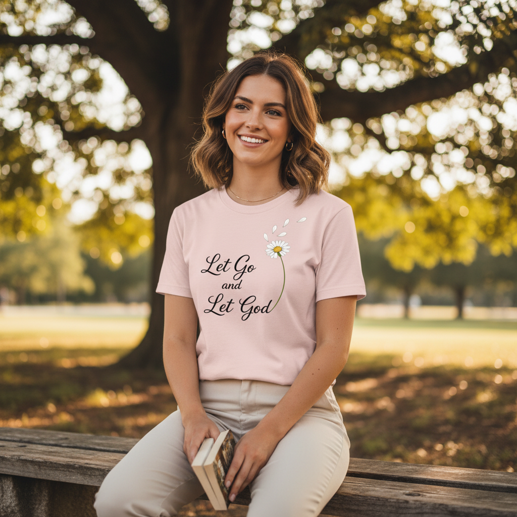 Let Go and Let God Faith T-Shirt