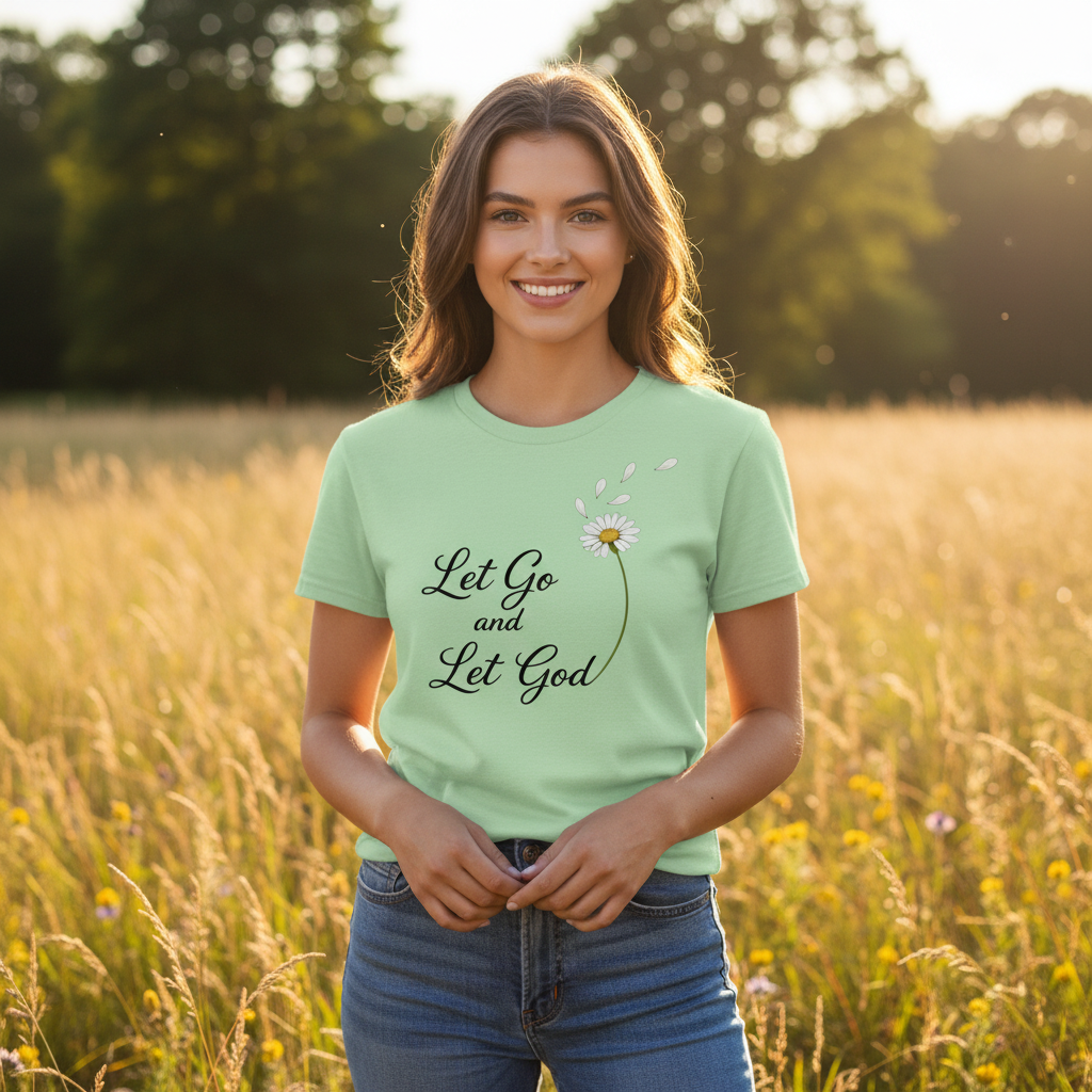 Let Go and Let God Faith T-Shirt