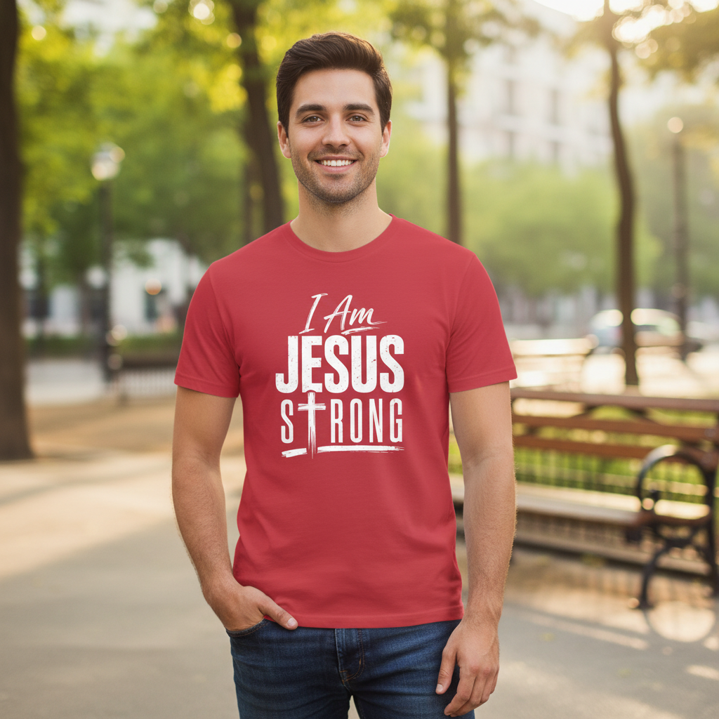 I am Jesus Strong Faith T-Shirt