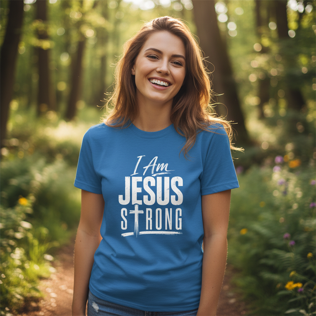 I am Jesus Strong Faith T-Shirt