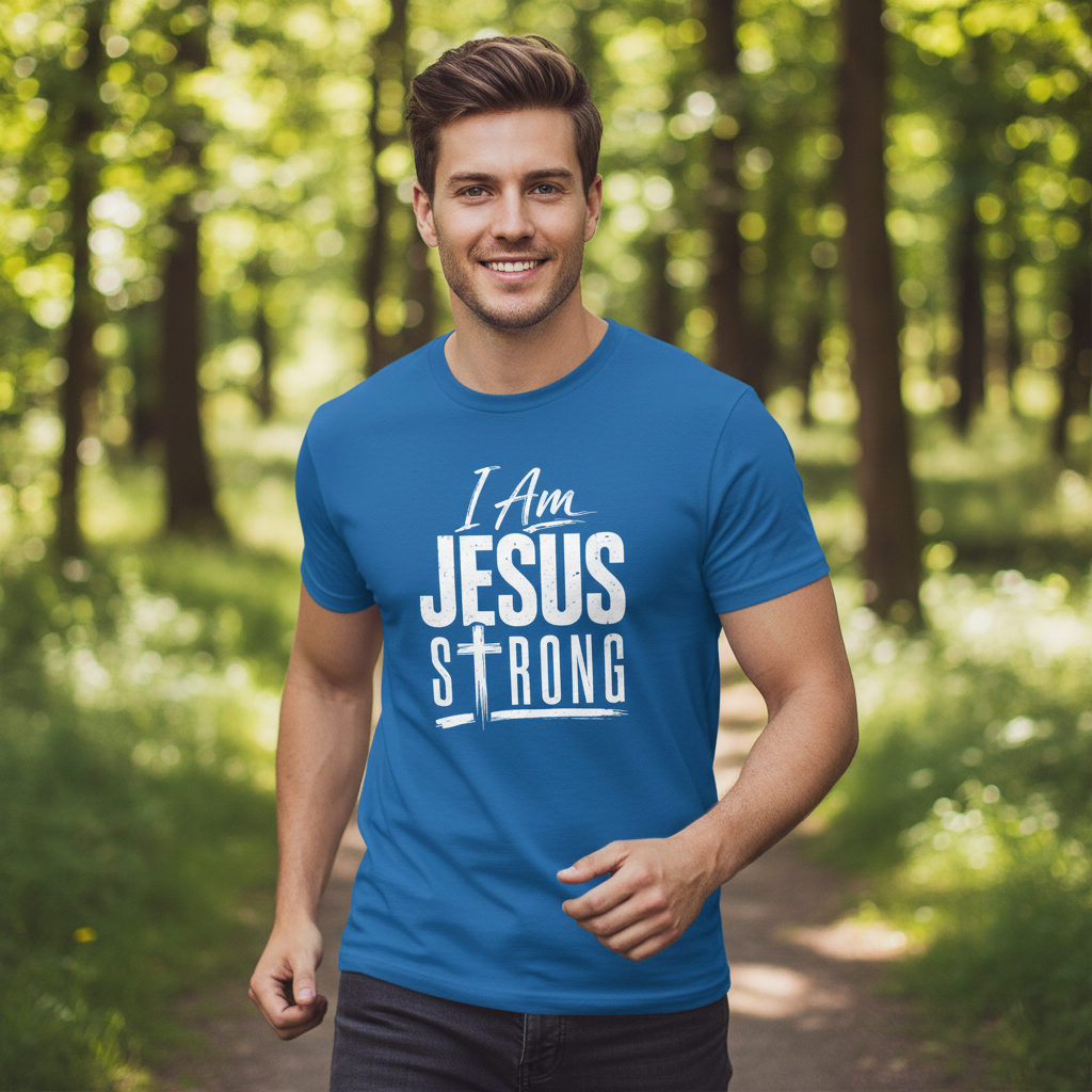 I am Jesus Strong Faith T-Shirt