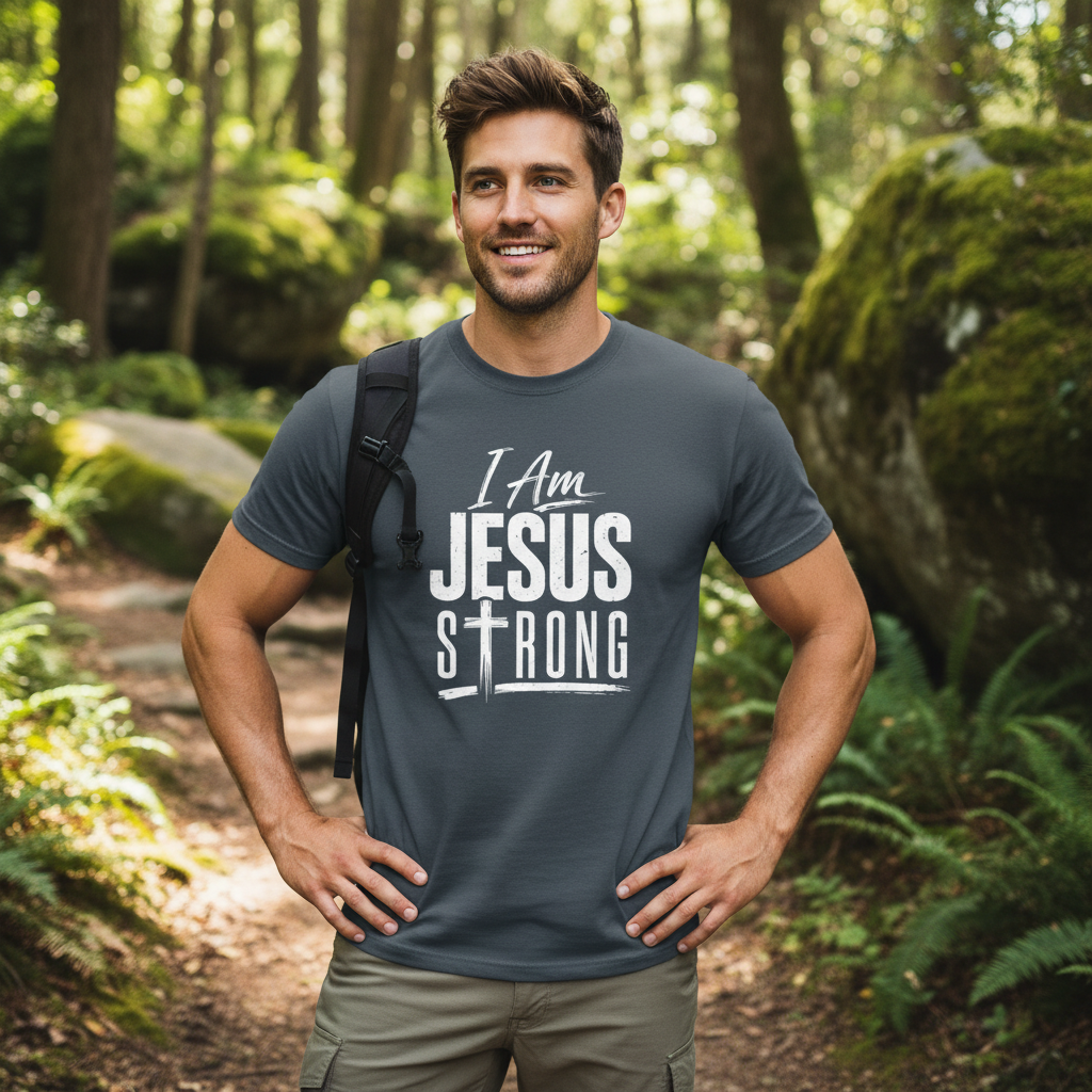 I am Jesus Strong Faith T-Shirt