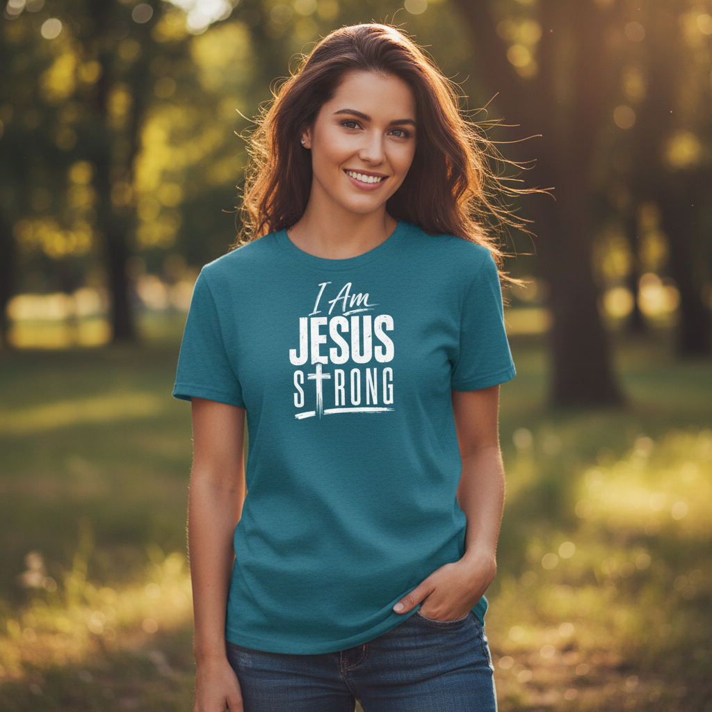 I am Jesus Strong Faith T-Shirt