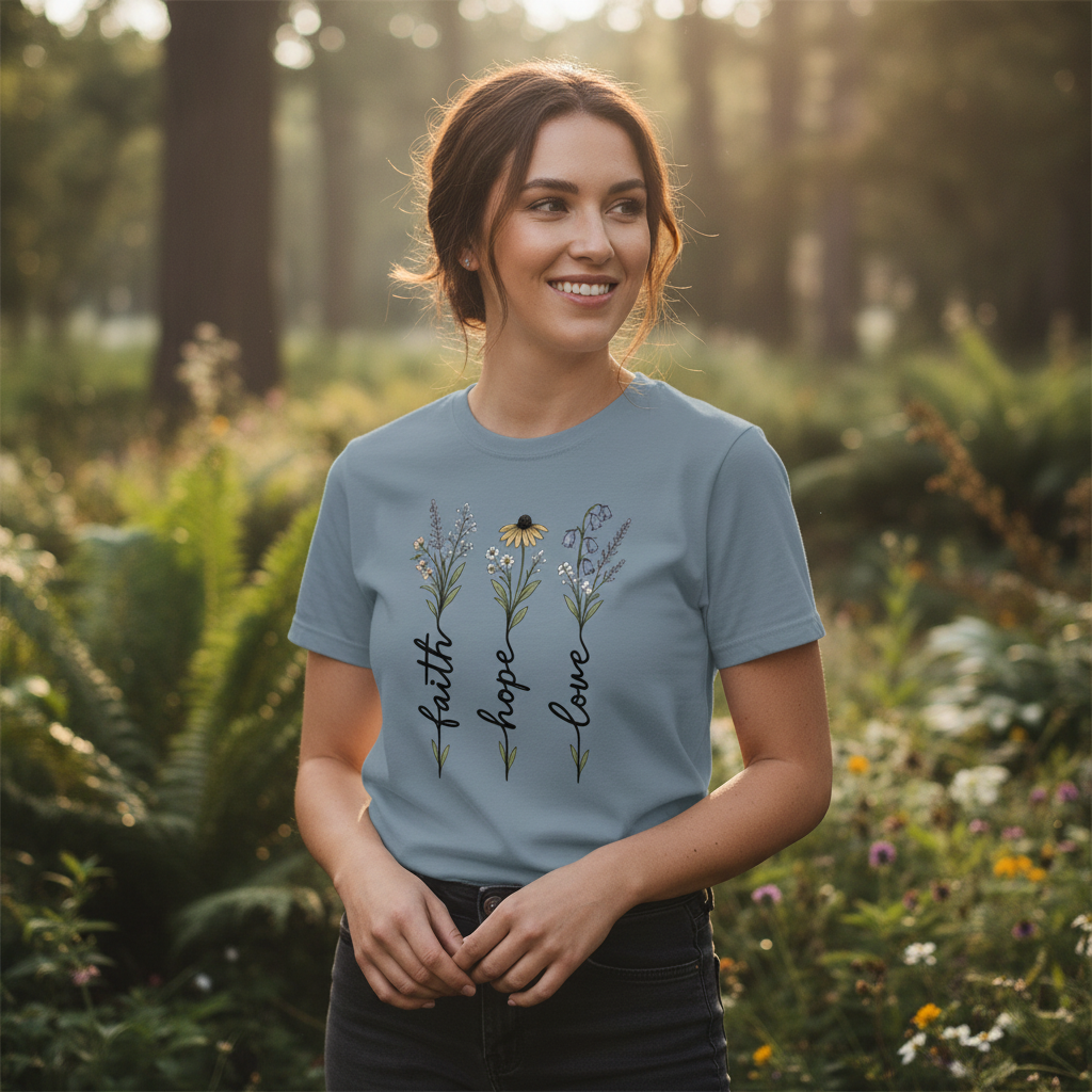 Faith Hope Love Faith T-Shirt