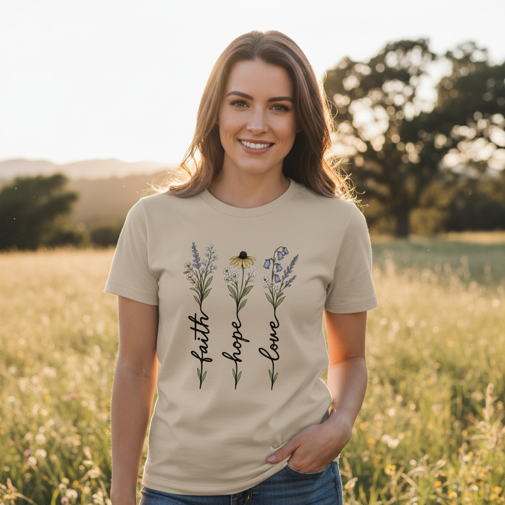 Faith Hope Love Faith T-Shirt