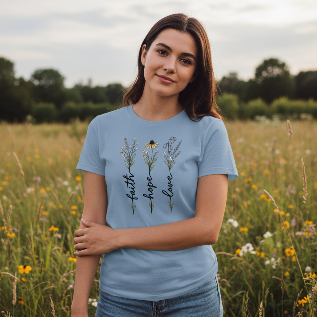 Faith Hope Love Faith T-Shirt
