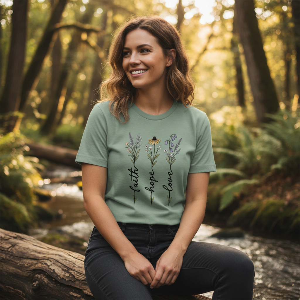 Faith Hope Love Faith T-Shirt