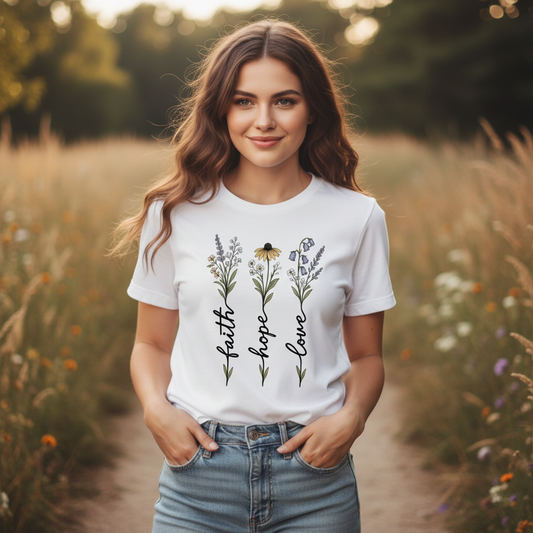 Faith Hope Love Faith T-Shirt